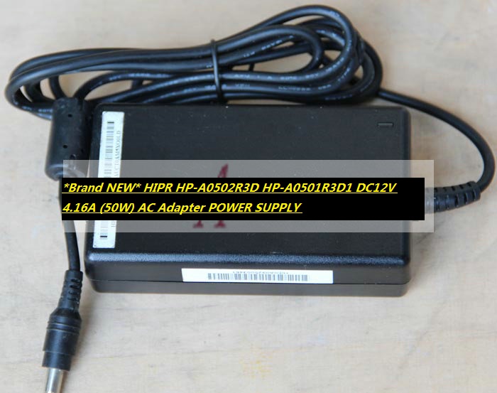 *Brand NEW* HIPR HP-A0502R3D HP-A0501R3D1 DC12V 4.16A (50W) AC Adapter POWER SUPPLY